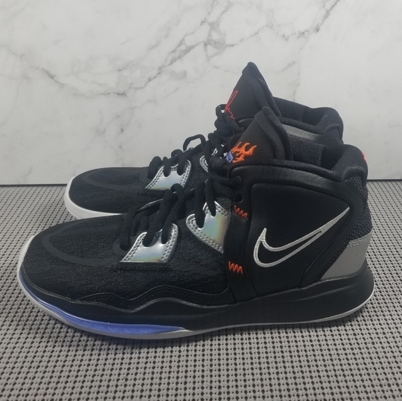 Nike Kyrie Infinity Fire and Ice Black Youth Sneaker Shoes 6.5Y (DD0334-001) - Picture 4 of 8